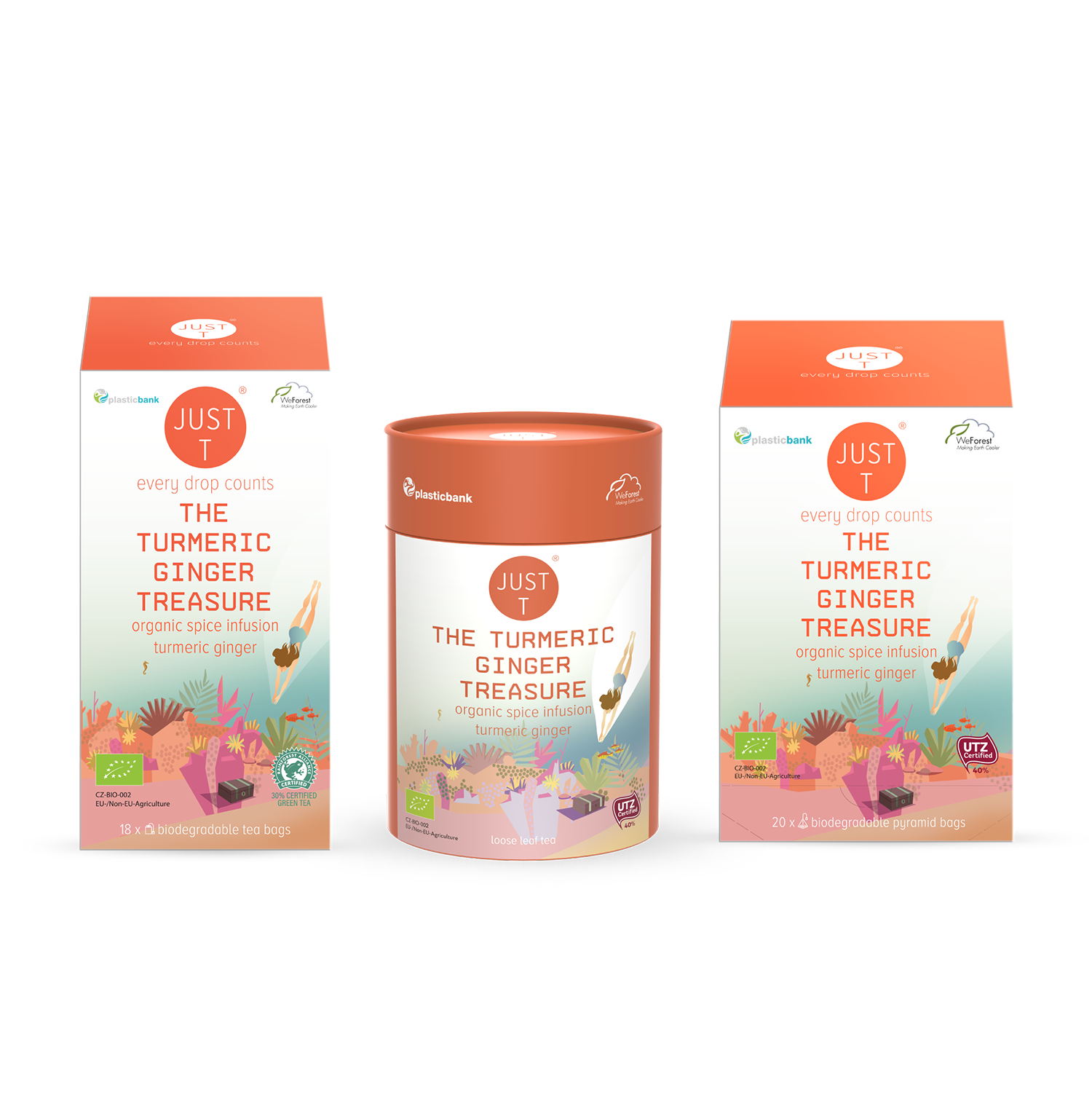 The Turmeric Ginger Treasure – JUST T