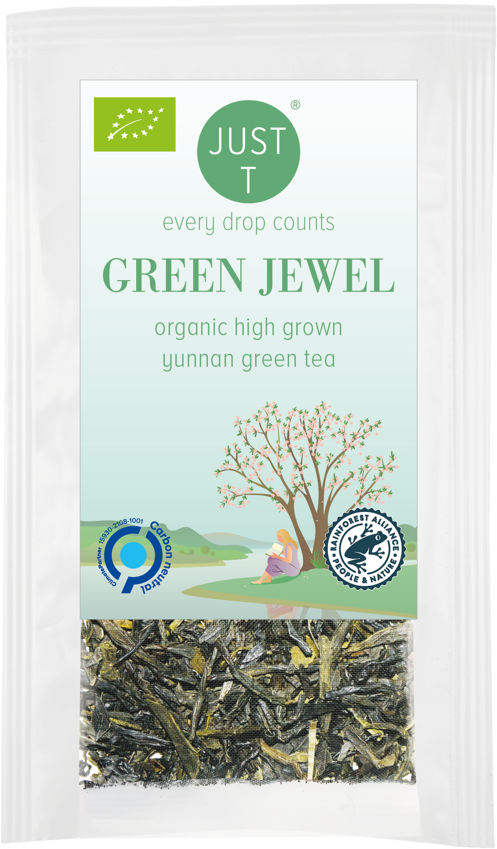 定価4.2万 新品 GIU GIU NONNA JEWEL TEE S グリーン justt-organic_green_tea-