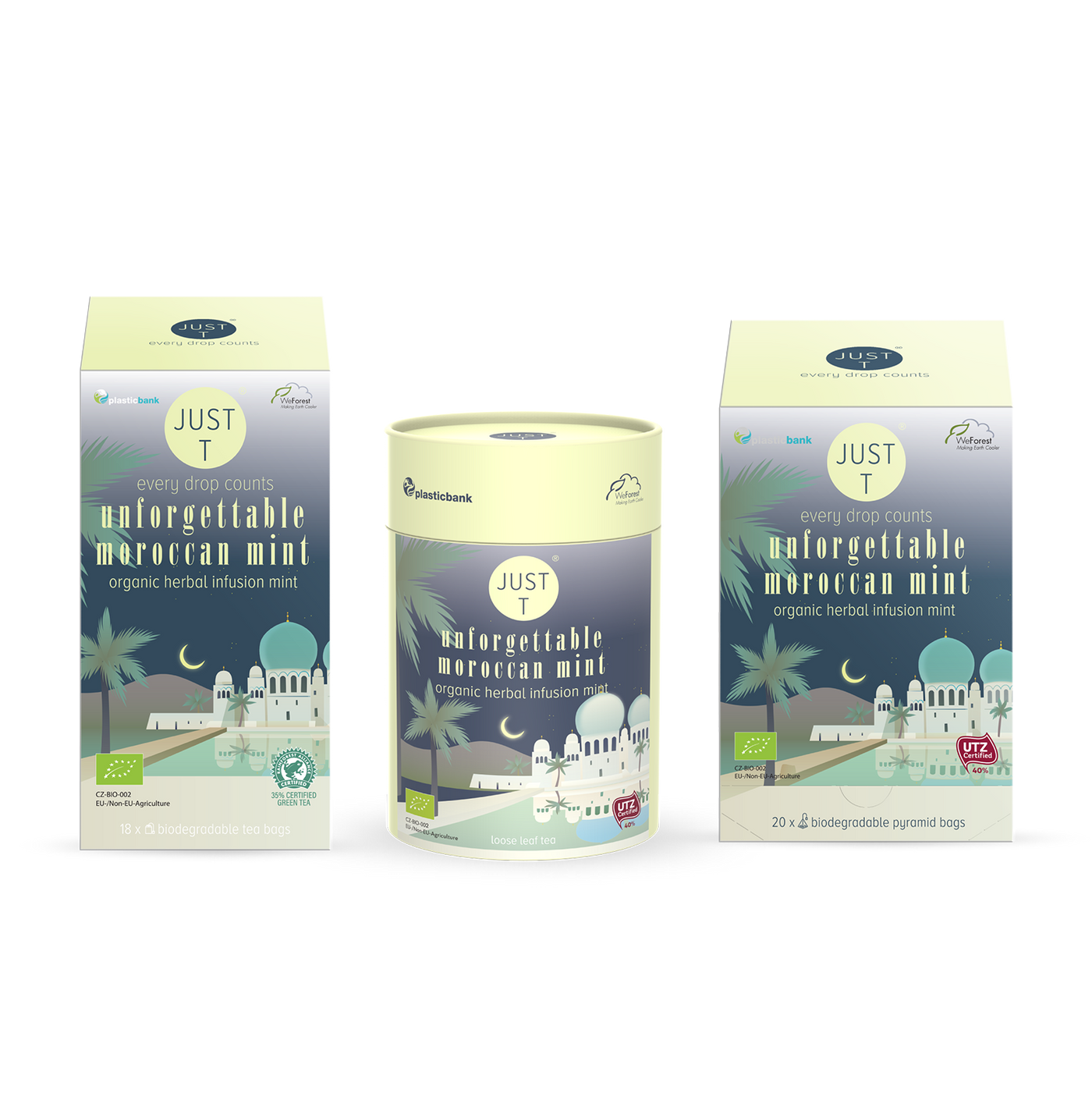 Unforgettable Moroccan Mint – JUST T