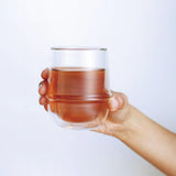 Bicchiere da tè ghiacciato a doppia parete di Kronos 350 ml